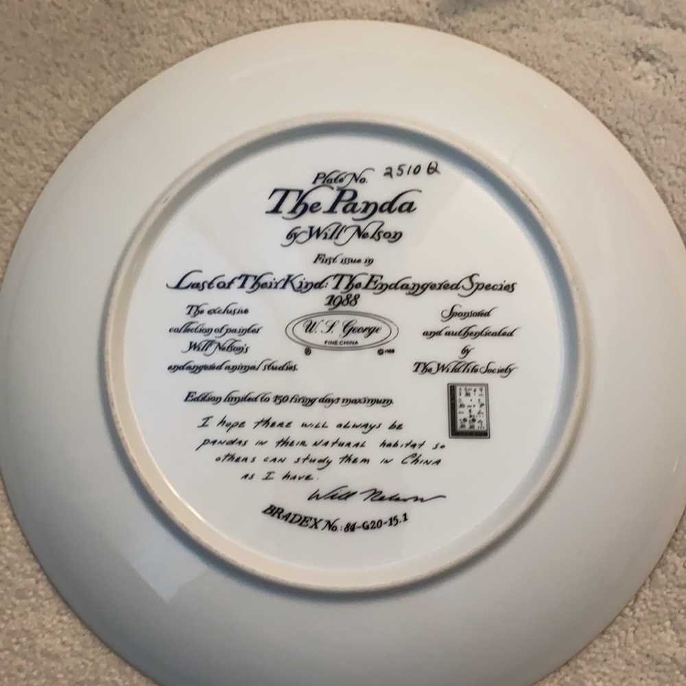 Collectors Plate - Picture 2 of 2